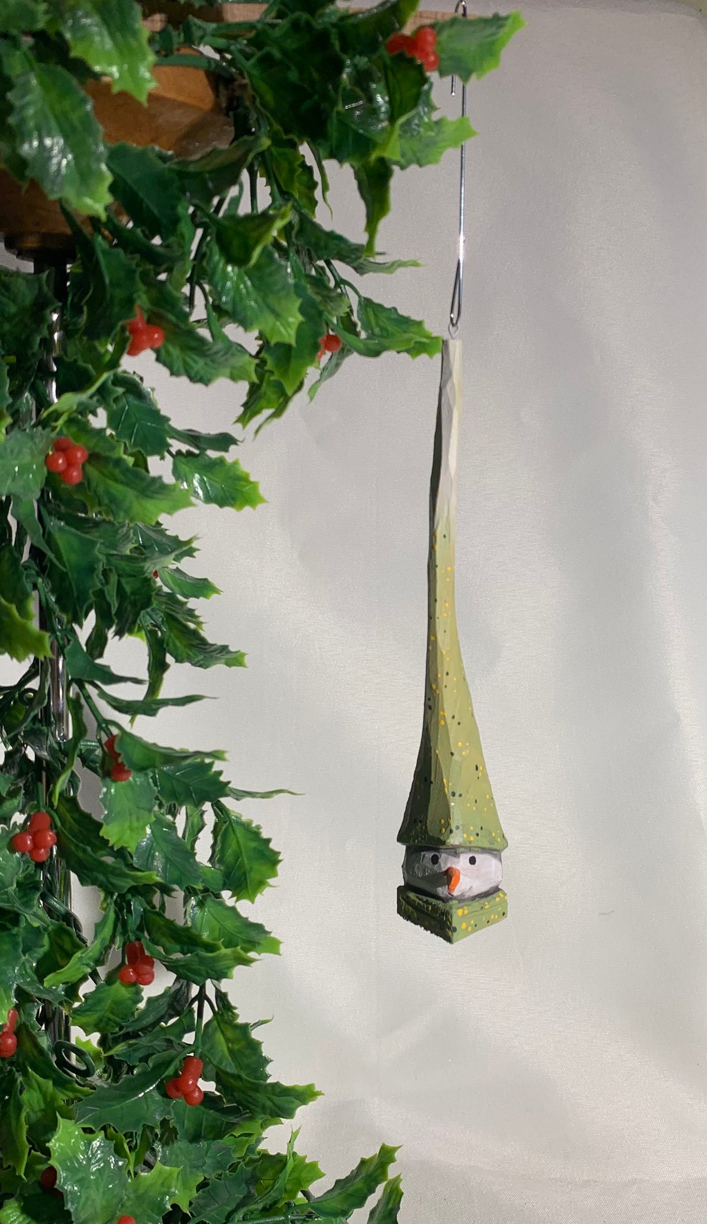 Snowman Head Ornament