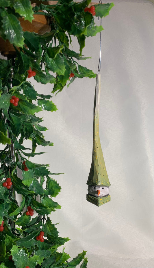 Snowman Head Ornament