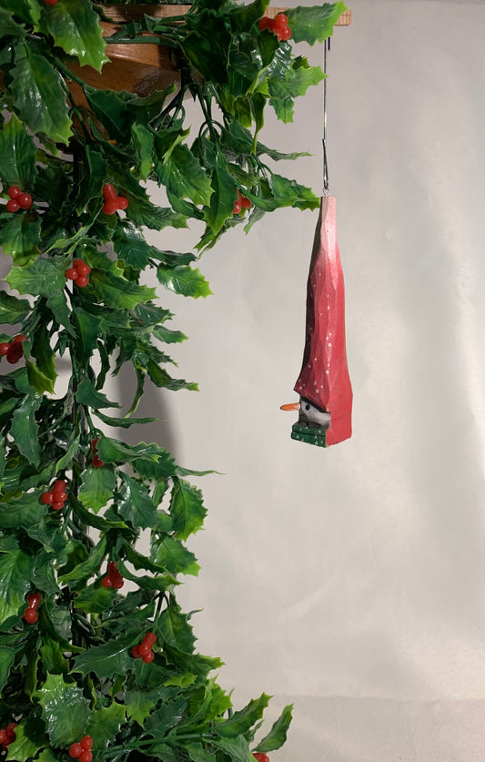 Snowman Head Ornament