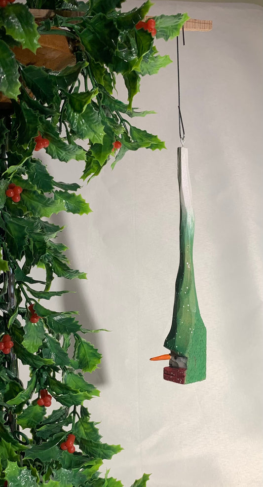 Snowman Head Ornament