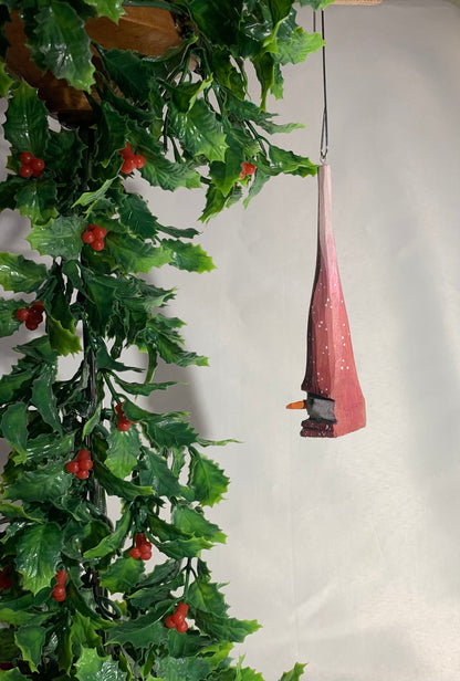 Snowman Head Ornament
