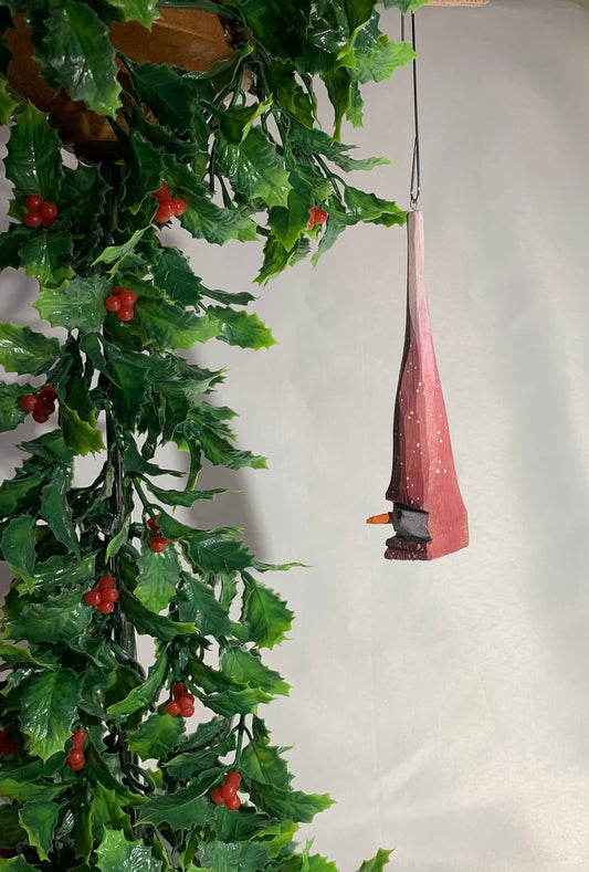 Snowman Head Ornament