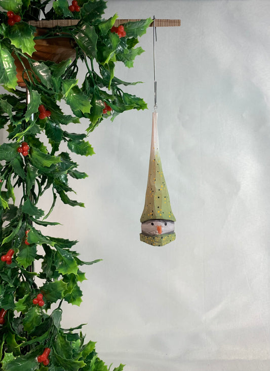Snowman Head Ornament