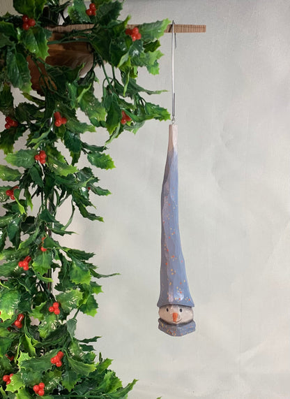 Snowman Head Ornament