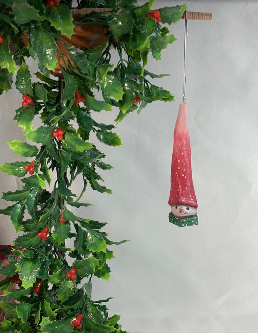 Snowman Head Ornament