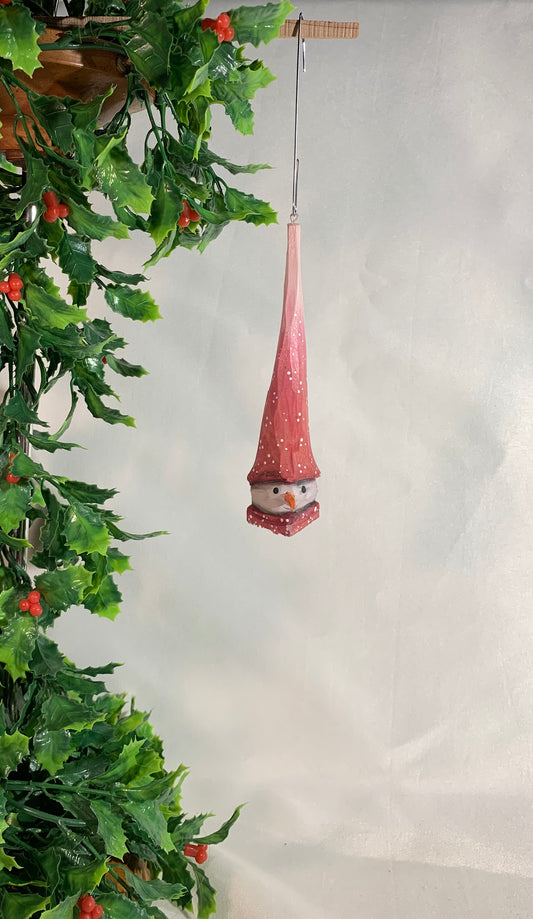 Snowman Head Ornament