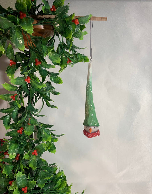 Snowman Head Ornament