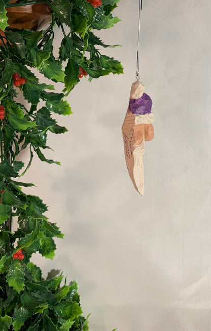 Santa Ornament