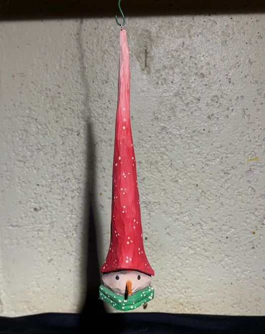 Snowman Head Ornament