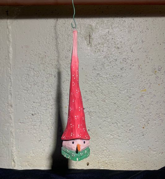 Snowman Head Ornament